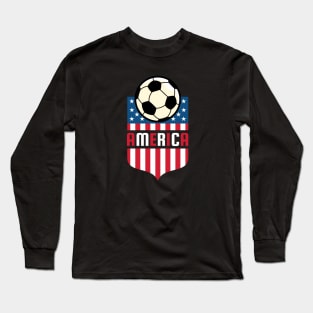 America Soccer Long Sleeve T-Shirt
